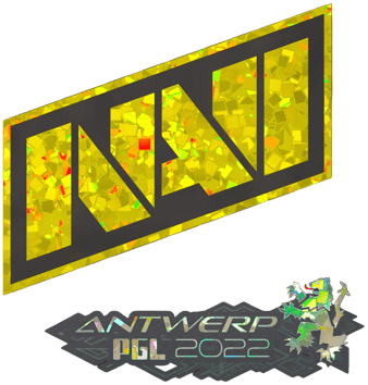 Sticker | Natus Vincere (グリッター) | Antwerp 2022