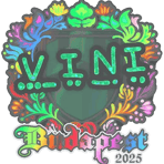 Sticker | VINI (Holo) | Budapest 2025