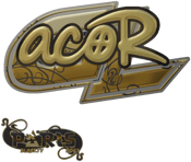 Sticker | acoR (Gold) | Paris 2023