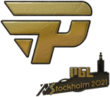 Sticker | paiN Gaming (Gold) | Stockholm 2021 image