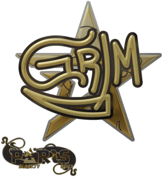 Sticker | Grim (Gold) | Paris 2023