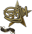 Sticker | Grim (Gold) | Paris 2023