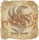 Sticker | m0NESY | Austin 2025 image