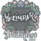 Sticker | YEKINDAR | Budapest 2025 Sticker | YEKINDAR | Budapest 2025 image