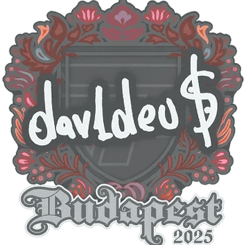 Sticker | dav1deuS | Budapest 2025