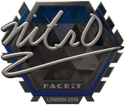 Sticker | nitr0 (Glanz) | London 2018