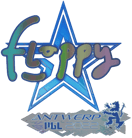 Sticker | floppy (Holo) | Antwerp 2022 image