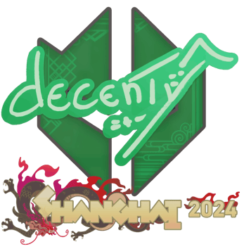 Sticker | decenty | Shanghai 2024