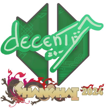 Sticker | decenty | Shanghái 2024