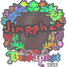 Sticker | Jimpphat (Holo) | Budapest 2025 Sticker | Jimpphat (Holo) | Budapest 2025 image
