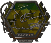 Sticker | Edward (Foil) | London 2018