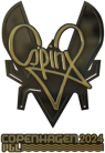 Sticker | Spinx (Gold) | Copenhagen 2024 image