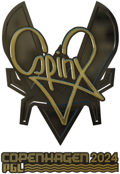 Sticker | Spinx (Gold) | Kopenhagen 2024