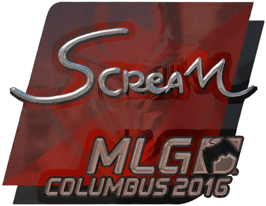 Sticker | ScreaM (ฟอยล์) | MLG Columbus 2016