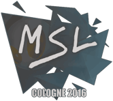 Sticker | MSL | Cologne 2016