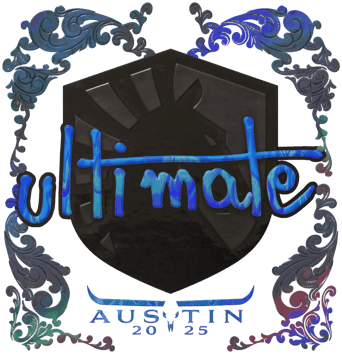Sticker | ultimate (โฮโล) | Austin 2025