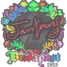 Sticker | JamYoung (Holo) | Budapest 2025 Sticker | JamYoung (Holo) | Budapest 2025 image