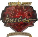 Sticker | buster (Gold) | Berlin 2019