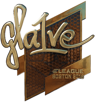 Sticker | gla1ve（金色）| 2018年波士顿锦标赛