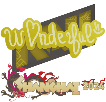 Sticker | w0nderful | Shanghai 2024