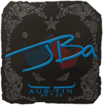 Sticker | JBa (Foil) | Austin 2025