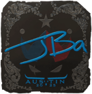 Sticker | JBa (Foil) | Austin 2025 Sticker | JBa (Foil) | Austin 2025 image