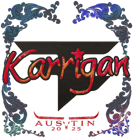 Sticker | karrigan (Holo) | Austin 2025 image