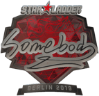 Sticker | somebody (Foil) | Berlin 2019 image