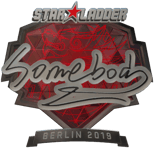 Sticker | somebody (Foil) | Berlin 2019
