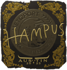Sticker | hampus (Gold) | Austin 2025 Sticker | hampus (Gold) | Austin 2025 image