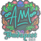Sticker | AW (Embroidered) | Budapest 2025 Sticker | AW (Embroidered) | Budapest 2025 image