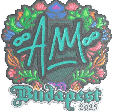 สติกเกอร์ | AW (Embroidered) | Budapest 2025