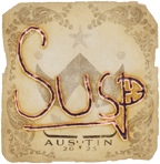Sticker | susp | Austin 2025