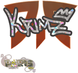 Sticker | KRIMZ (Glitter) | Paris 2023