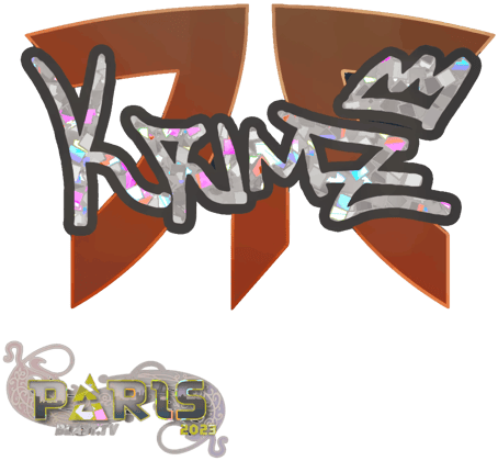 Sticker | KRIMZ (Glitter) | Paris 2023