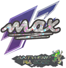 Sticker | max (Glitter) | Antwerp 2022 image