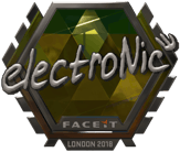 Sticker | electronic (Foil) | London 2018 image