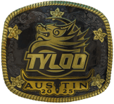 Sticker | TYLOO (Gold) | Austin 2025