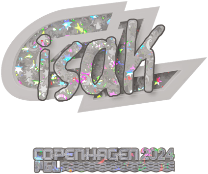 Sticker | isak (Glitter) | Copenhagen 2024