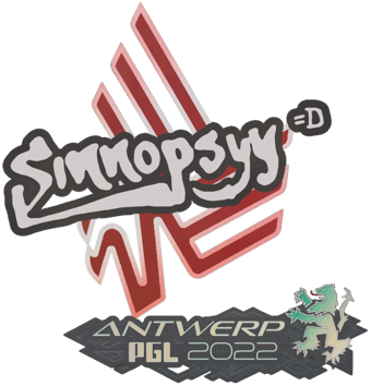 Sticker | sinnopsyy | Antuérpia 2022
