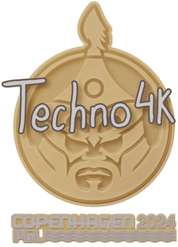 Sticker | Techno4K | Copenhagen 2024