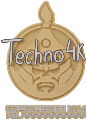 Sticker | Techno4K | Copenaghen 2024