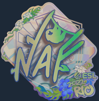 Sticker | NAF (holograficzna) | Rio 2022