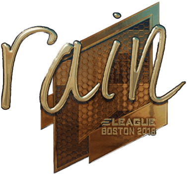 Sticker | rain (ゴールド) | Boston 2018