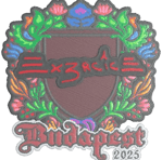 Sticker | Ex3rcice (Embroidered) | Budapest 2025