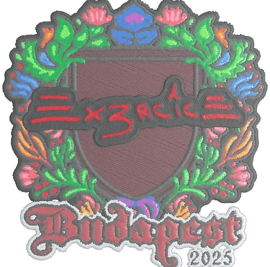 Hình dán | Ex3rcice (Dệt thêu) | Budapest 2025