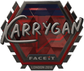 Sticker | karrigan (Foil) | London 2018