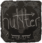 Sticker | huNter- (Foil) | Austin 2025