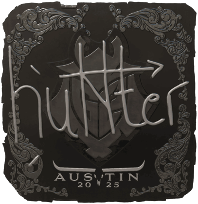 Sticker | huNter-(은박) | 오스틴 2025