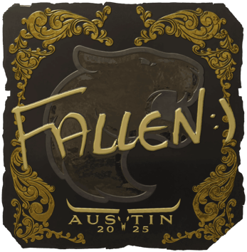 Sticker | FalleN (Vàng) | Austin 2025